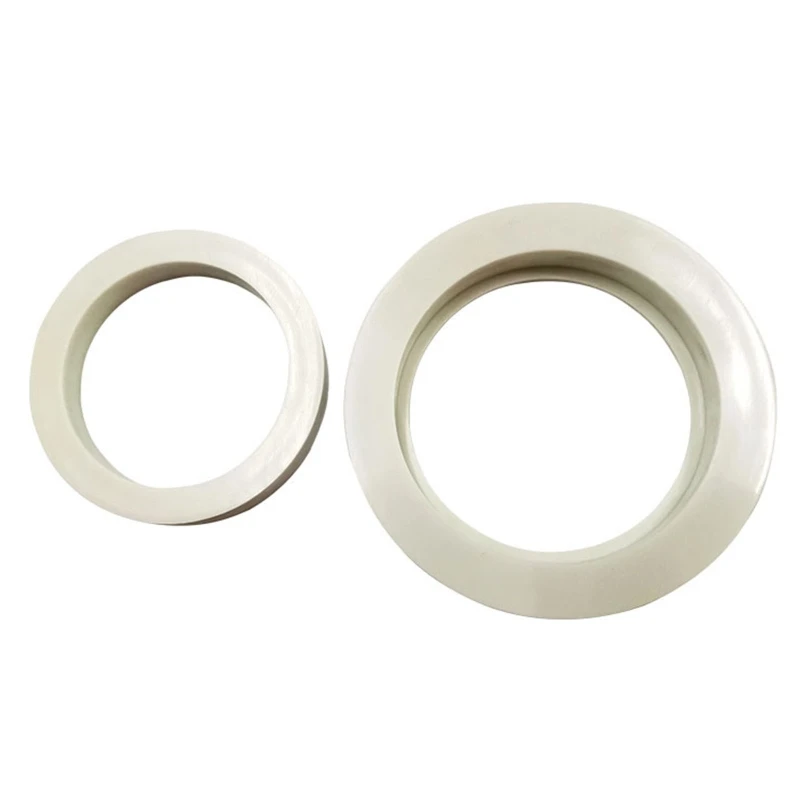 

2 Pcs Golf Putting Green Hole Cup Rings Training Aid Outdoor Golf White PP Rings