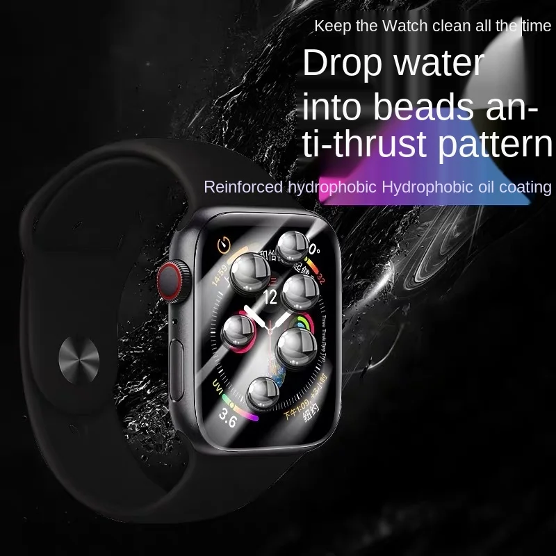 Подходит для Apple Watch / SE изогнутая поверхность 3D Full Glue HD пленка из закаленного