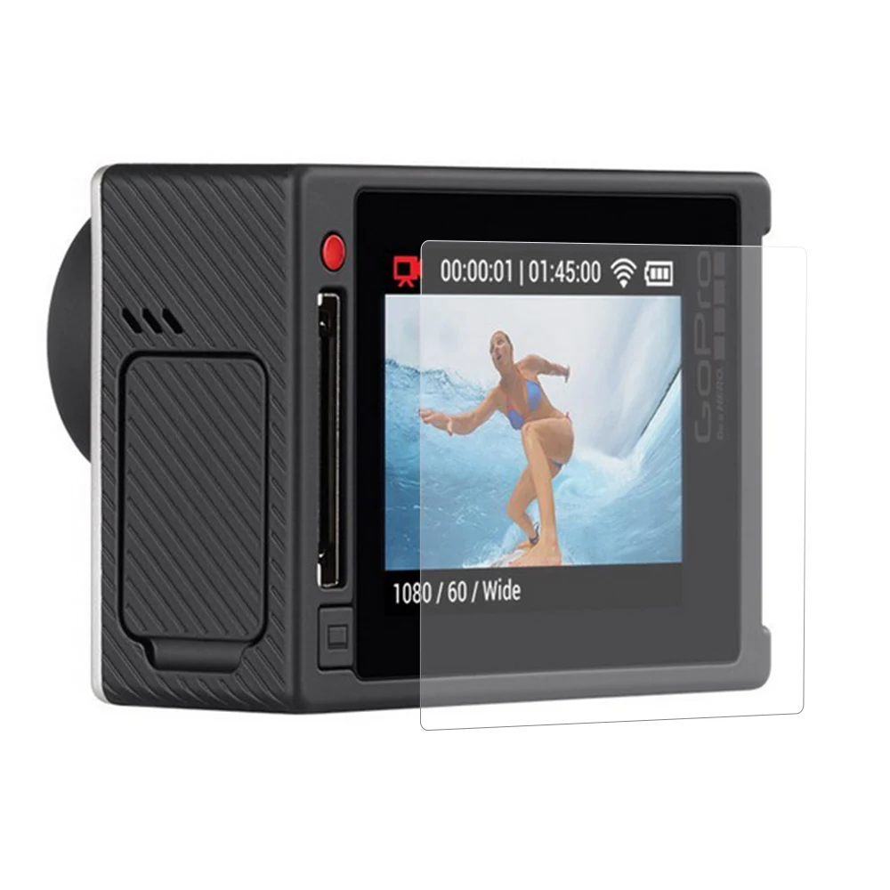 Защитная пленка для экрана Ультрапрозрачная ЖК и корпуса камеры GoPro HERO 4