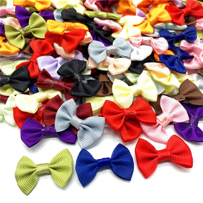 

Атласная лента с бантом, свадебная аппликация, швейные цветы ручной работы, аксессуары ручной работы для головных уборов и шпилек, 10 шт.