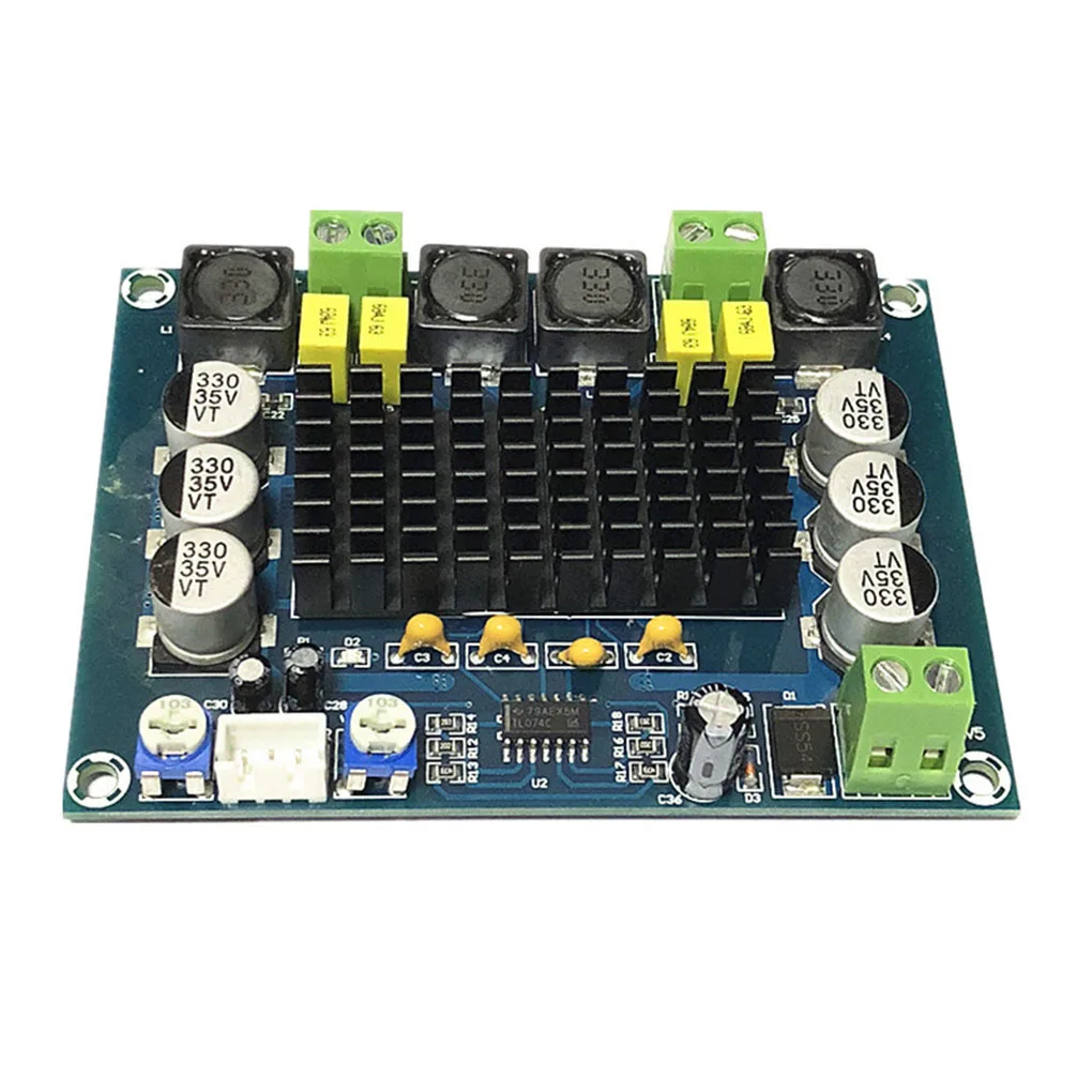 

Двухканальный высокомощный цифровой усилитель мощности 2 100 Вт