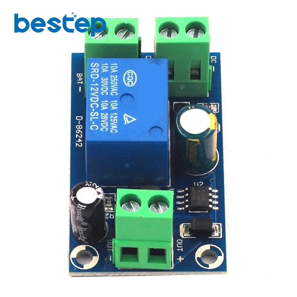 Блок питания 12 В на 48 Модуль платы реле модуль защиты от отключения