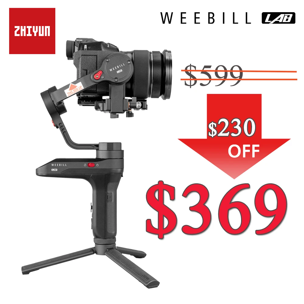 Zhiyun Weebill лабораторная камера стабилизатор Беспроводная передача изображения для