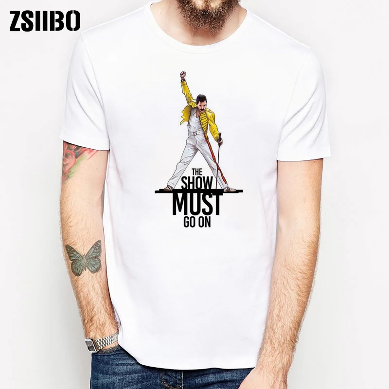 Мужская футболка в стиле хип-хоп ZSIIBO белая классическая хипстерская уличная с