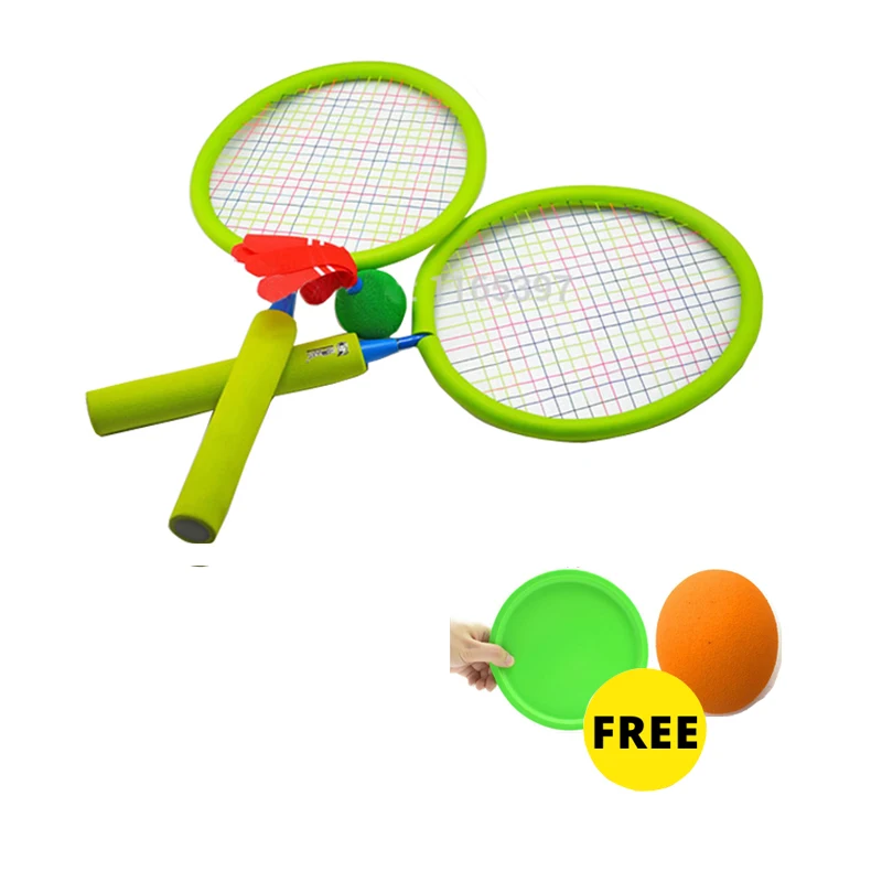 Бесплатная доставка 1 комплект мягкая резиновая пенная игрушка ракетка для