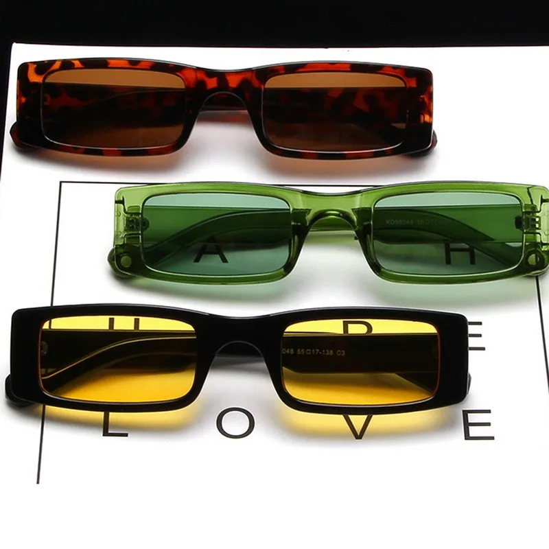 

Classic Retro Square Sunglasses Women Brand Vintage Travel Small Rectangle Sun Glasses For Female Oculos Lunette De Soleil Femm