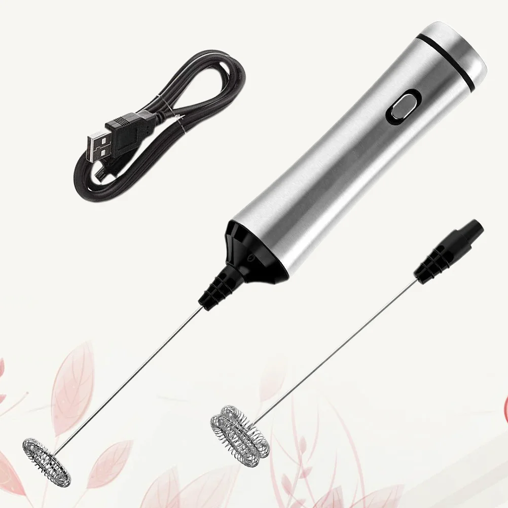 

1PC Rechargeable Electric Frother Handheld Coffee Cappuccino Maker