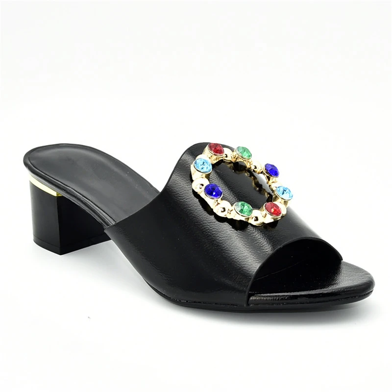 Новинка модная дизайнерская обувь женские роскошные свадебные шлепанцы в