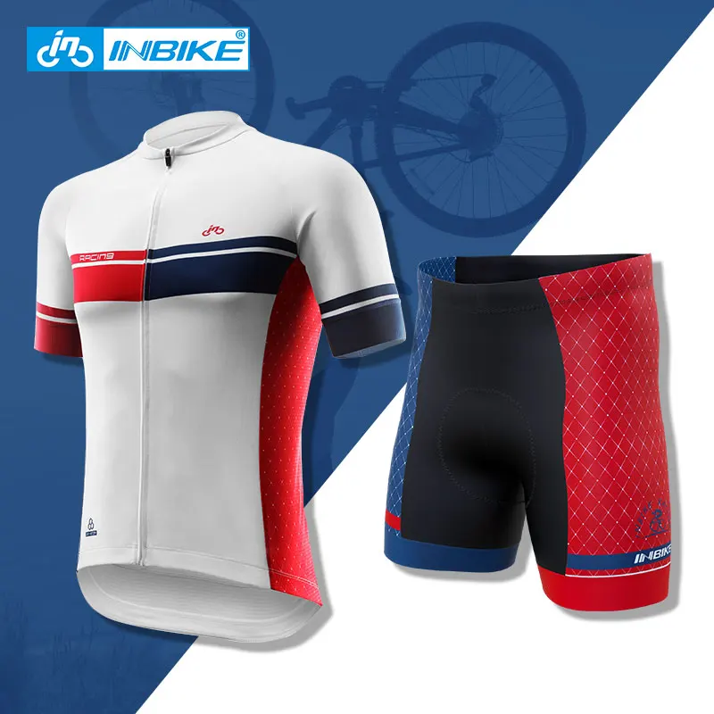 Комплект велосипедной одежды INBIKE Pro для мужчин и женщин одежда езды на горном шоссейном велосипеде