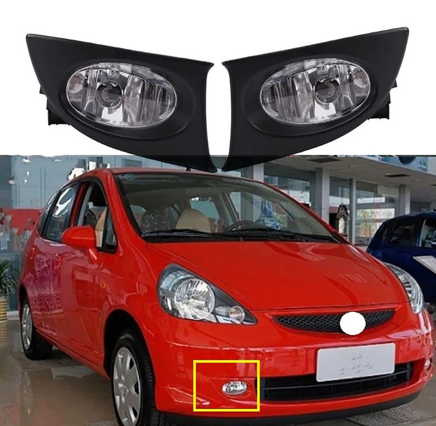 Высокие Richy для HONDA FIT Джаз GD1 GD3 2005 2006 2007 2008 хэтчбек Противотуманные фары