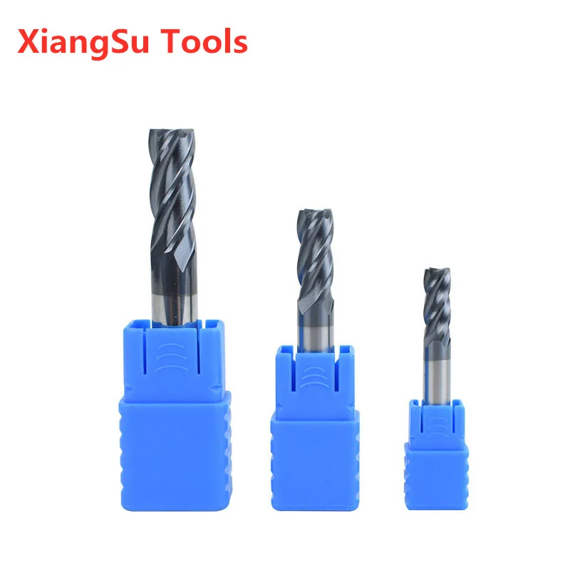 D5-D6-D8mm CNC фреза Hrc45 фрезы 4 флейты тверого сплава Вольфрам Сталь соответствовать Cnc