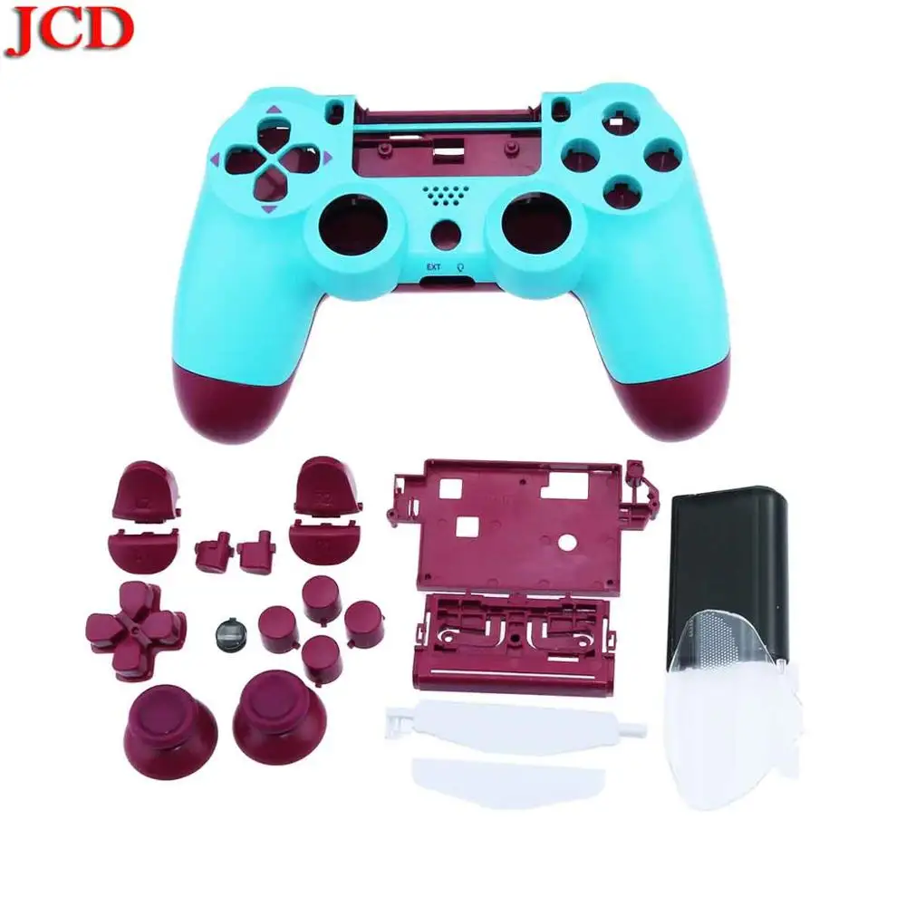 for PS4 Pro JCD новая Замена Полный корпус и кнопки мод комплект для jds 040 для JDM 040 для playstation 4 Pro контроллер корпус гладкий Чехол - Цвет: for PS4 Pro