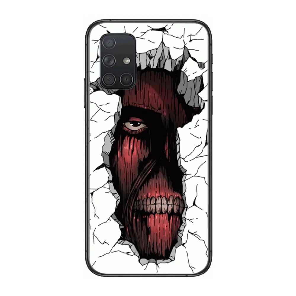 

HD Popularity Titan Phone Case Hull For Samsung Galaxy A 50 51 20 71 70 40 30 10 E 4G 5G S Black Shell Art Cell Cover