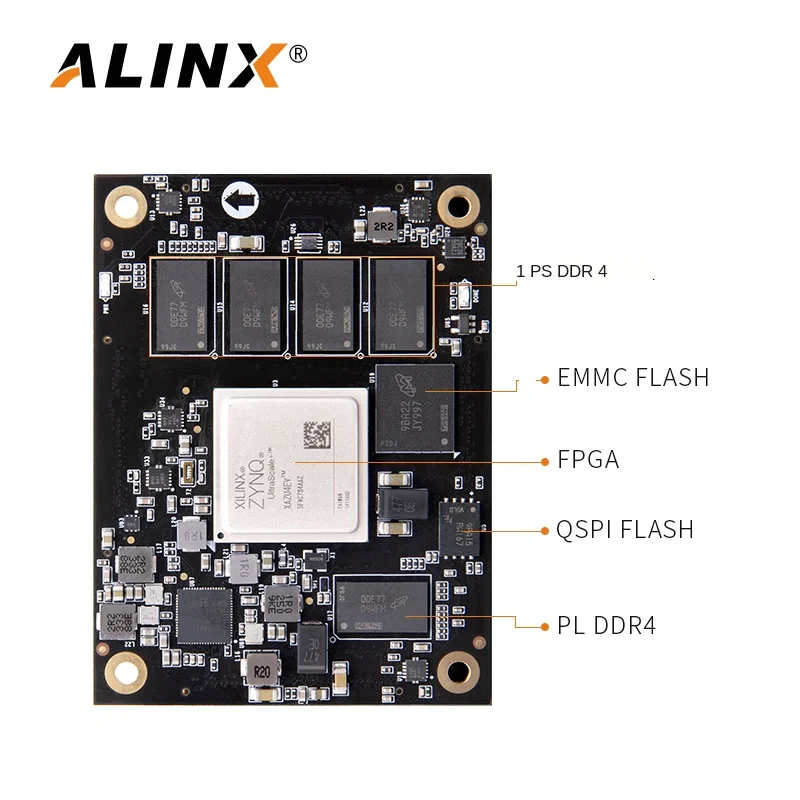 

FPGA основной плате Alinx CeRx Zynq ультразвуковой шкала + MPSoC AI промышленный Zu4ev XcZU4EV-1SFVC784I