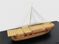 ancient chinesejapaness pleasure boat 150 563mm wooden model ship kit