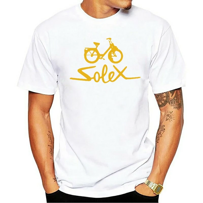 

T-Shirt Solex - Velomoteur Vintage Retro 2021 Men Fashion Funny Clothing Short Sleeve Casual Men Tees