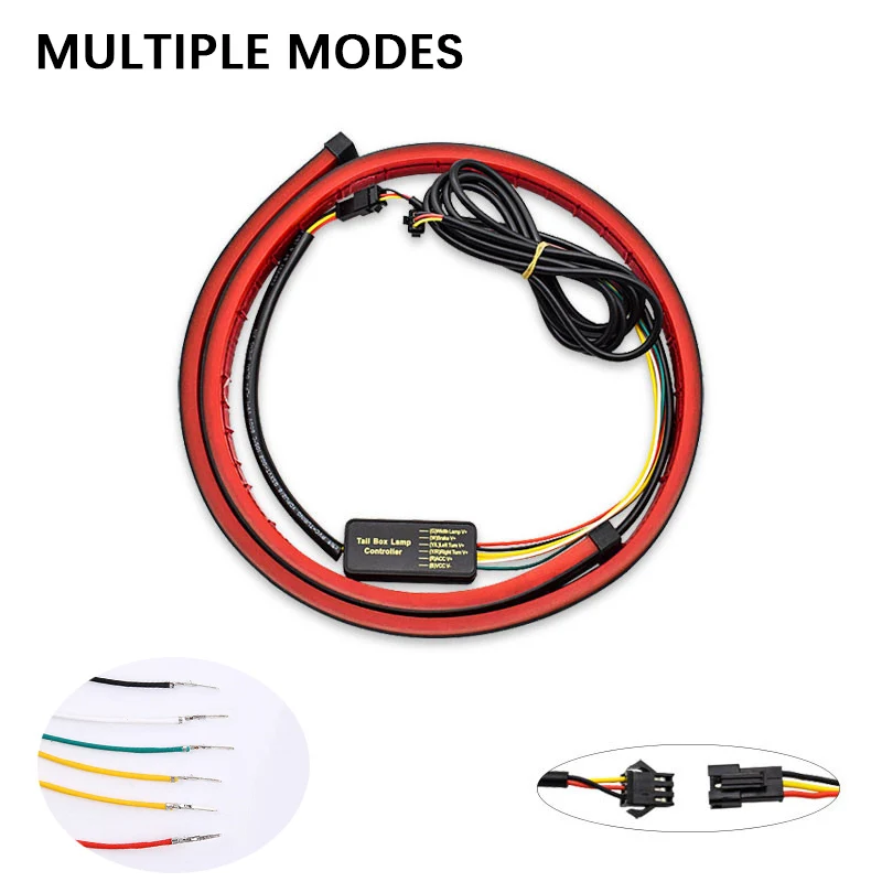 

Автомобильный стоп-сигнал, светодиодный сигнал поворота, задний фонарь с высоким креплением, стоп-сигнал, предупреждение о вождении, Модифи...