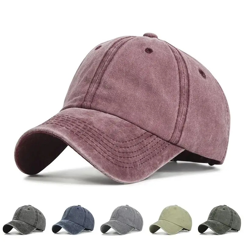 

ZHUOY Ponytail Baseball Cap Cotton Comfortable Adjustable Cap Women's Vacation Leisure Outdoor Sports Fashion Sun Hat Wholesale