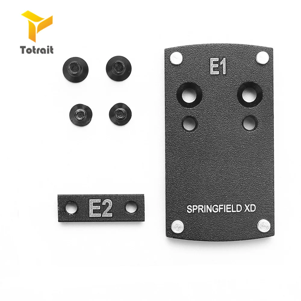 TOtrait Beretta 92 Glock 17 19 22 1911 адаптер для пистолета Reflex Sight Mount Plate Sightmark Burris Vortex Micro Red Dot Scope