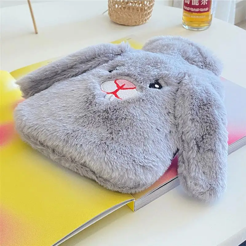 Зимняя бутылка для горячей воды мультяшный кролик сумка с вязаным мягким удобным