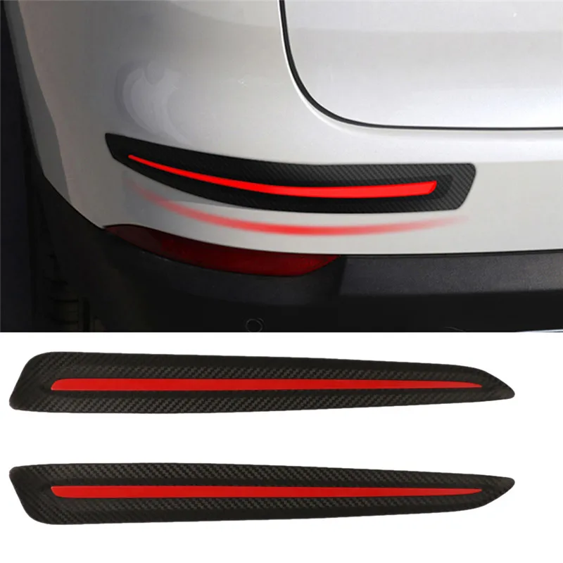 2 шт. Автомобильная передняя/Задняя кромка угловая Защита от царапин сильная