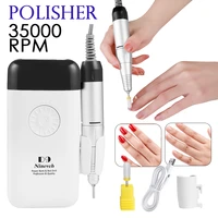35000rpm manicure machine rechargeable electric nail file apparatus for gel nail removal manicure kit tools nail polisher