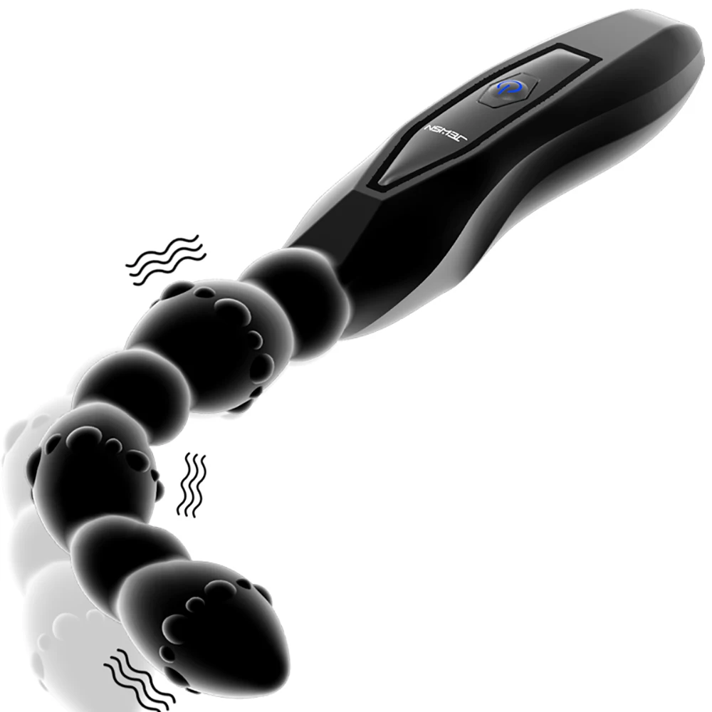 Анальный вибратор для мужчин массажер простаты взрослых секс игрушки геев