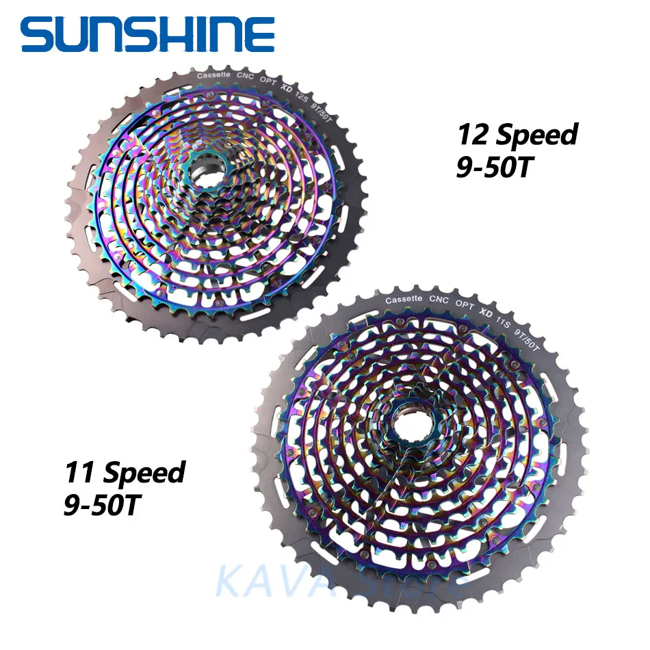 SUNSHINE MTB горный велосипед Freewheel 11S 12 Скоростей 9-50T XD Ультралегкая кассета 375 г ULT