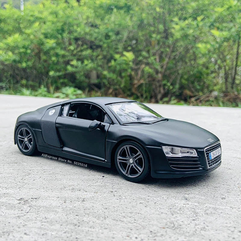 Модель спортивного автомобиля Maisto 1:24 Audi R8, Авторизованная модель автомобиля из сплава, Декоративные Коллекционные игрушечные инструменты от AliExpress RU&CIS NEW