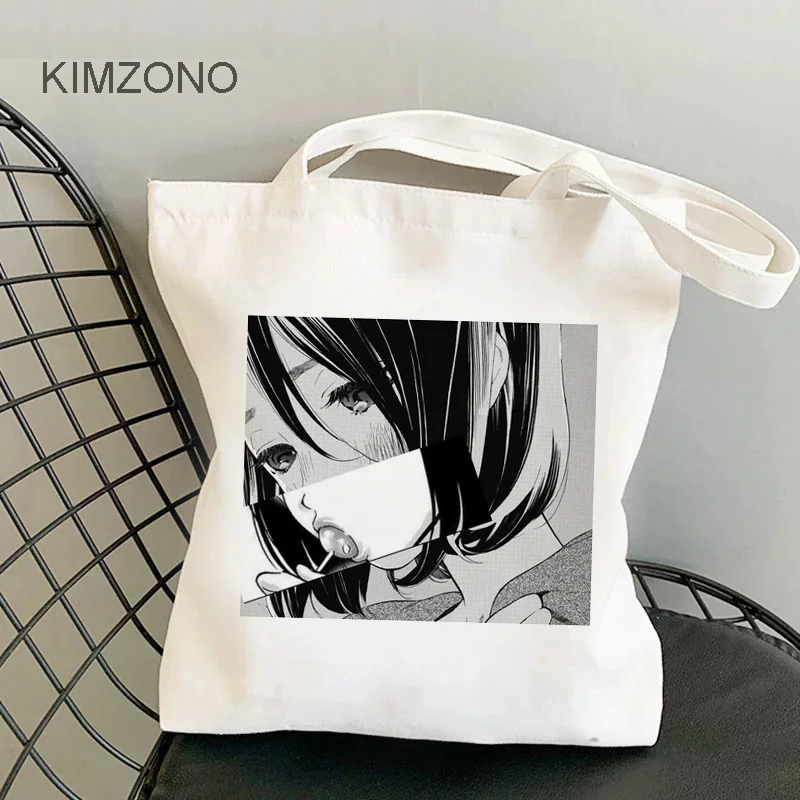 

Tearful Girl shopping bag shopper eco cotton bolso bolsa bolsas de tela bag sacola boodschappentas reusable woven sacolas