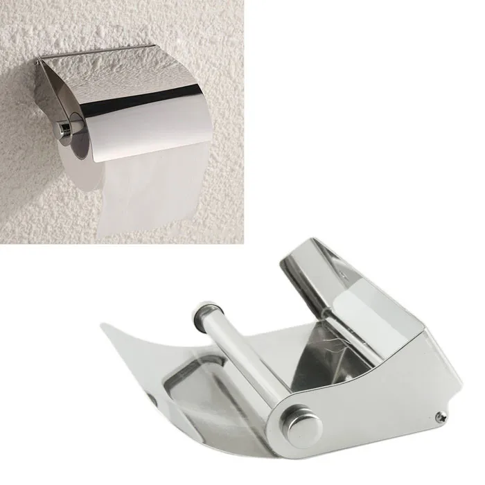 Бумажный держатель для ванной комнаты коробка из нержавеющей стали Toliet рулон