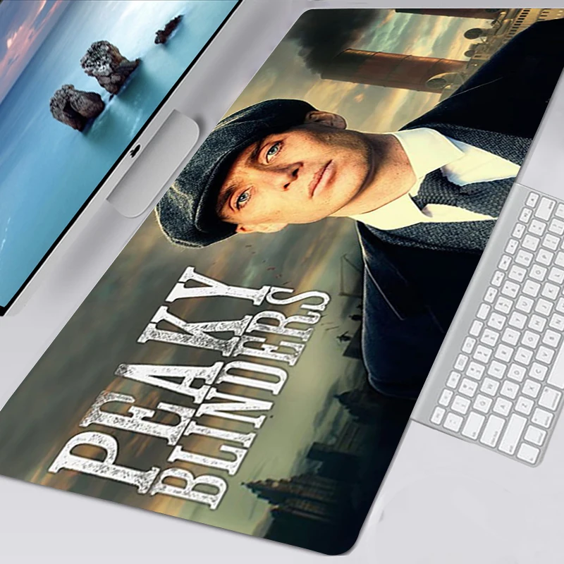 

Mousepad HD New Home Computer Mouse Mat Desk Mats Keyboard Pad Peaky Blinders Natural Rubber Laptop Anti-slip Office Mouse Mat