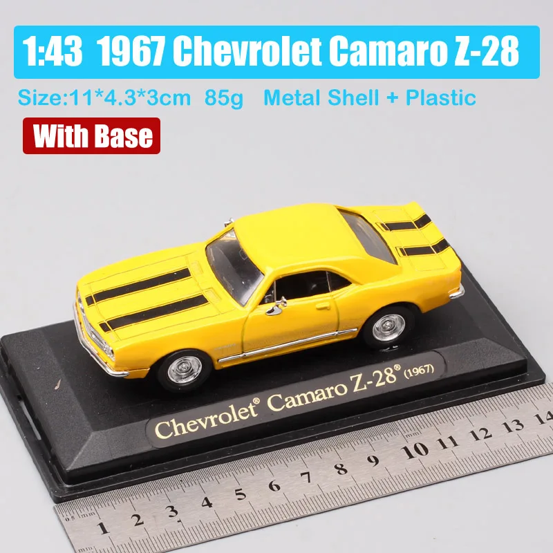 1/43 весы винтажные Мини-машинки для Chevrolet Camaro Z28 Chevy гоночный автомобиль литье под