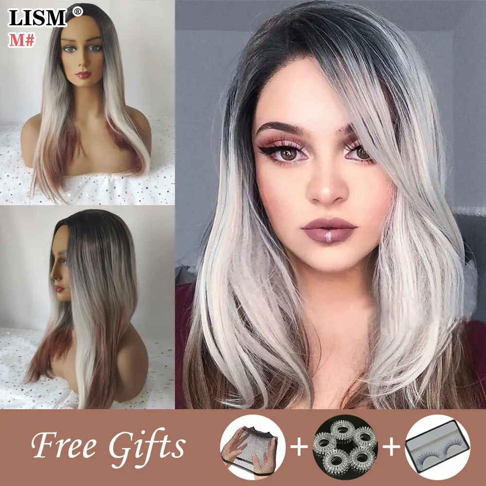 Парик женский Синтетический на сетке спереди модный для косплея|Синтетические