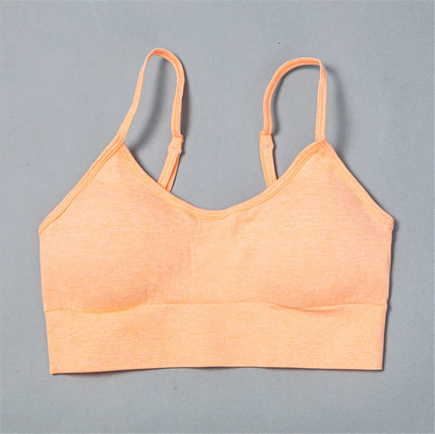 

Women Vital Bras Breathable Sports Bra Anti-sweat Shockproof Padded Yoga Bra Athletic Gym Running Fitness Workout Wear Top DS91