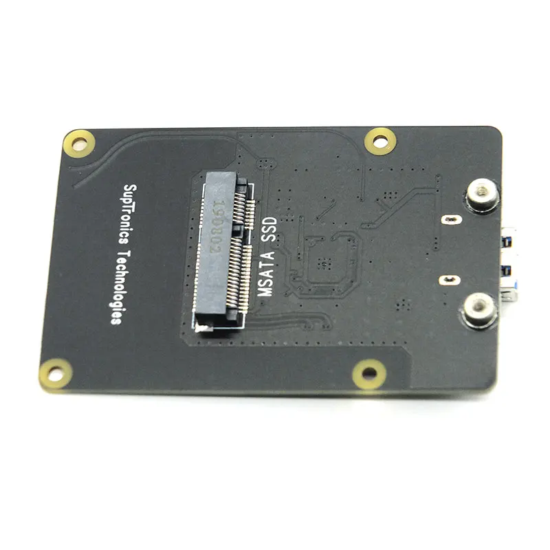Raspberry X856 V1.0 mSATA SSD Расширительная плата щитка высокоскоростной USB3.1 5 ГБ/сек. с