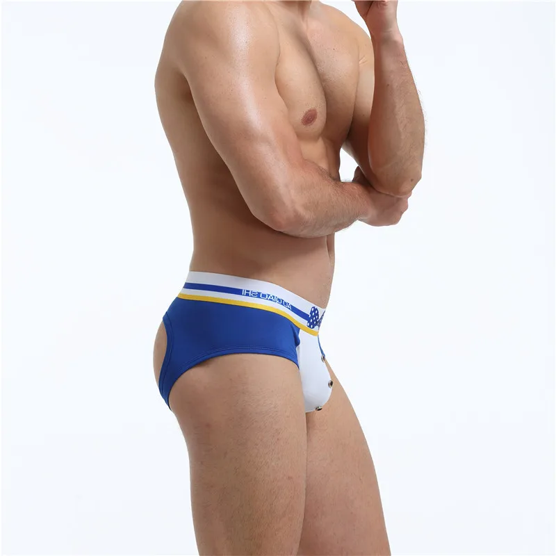 2020 Men Underwear jockstrap sexy Modal Patchwork jock straps mens thongs and g strings cuecas panties gay |