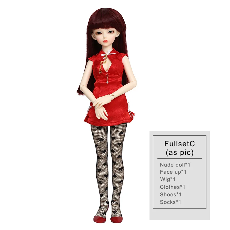 Fullset in NS aspicC Волшебная страна Minifee РИА 1/4 bjd sd куклы модель Девушки Мальчики глаза высокое качество игрушки магазин смолы Minifee - Цвет: Fullset in NS aspicC