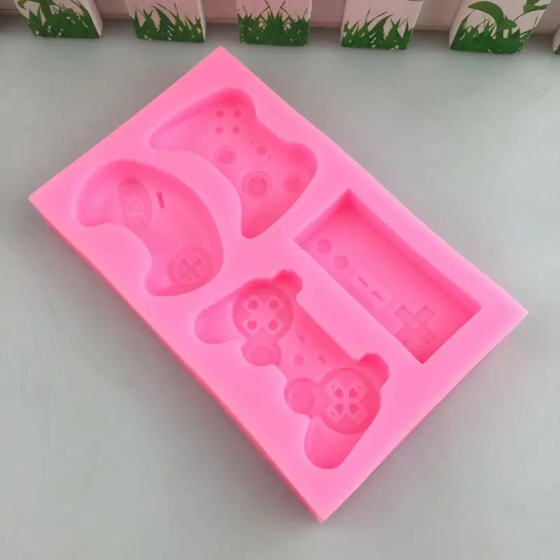

4-Styles Game Consoles Handle Pendant Silicone Resin Mold Jewelry Making Tools