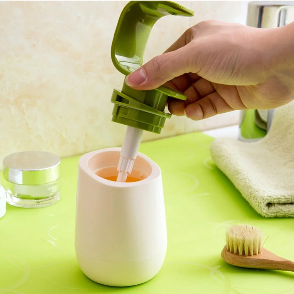 Вручную нажатия мыла дозатор жидкого для кухни аксессуары ванной комнаты