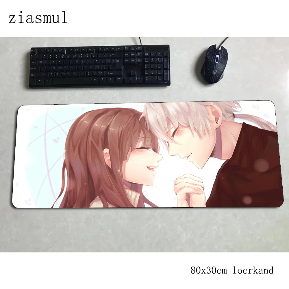 Mystic messenger padmouse 80x30 см игровой коврик для мыши игровой HD Коврик для мыши с принтом геймерский компьютерный стол дешевый коврик notbook mousemat pc