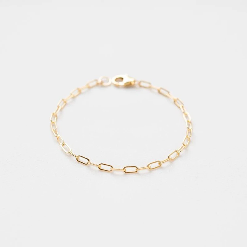 Позолоченный Браслет-цепочка ювелирные изделия ручной работы подвески в стиле