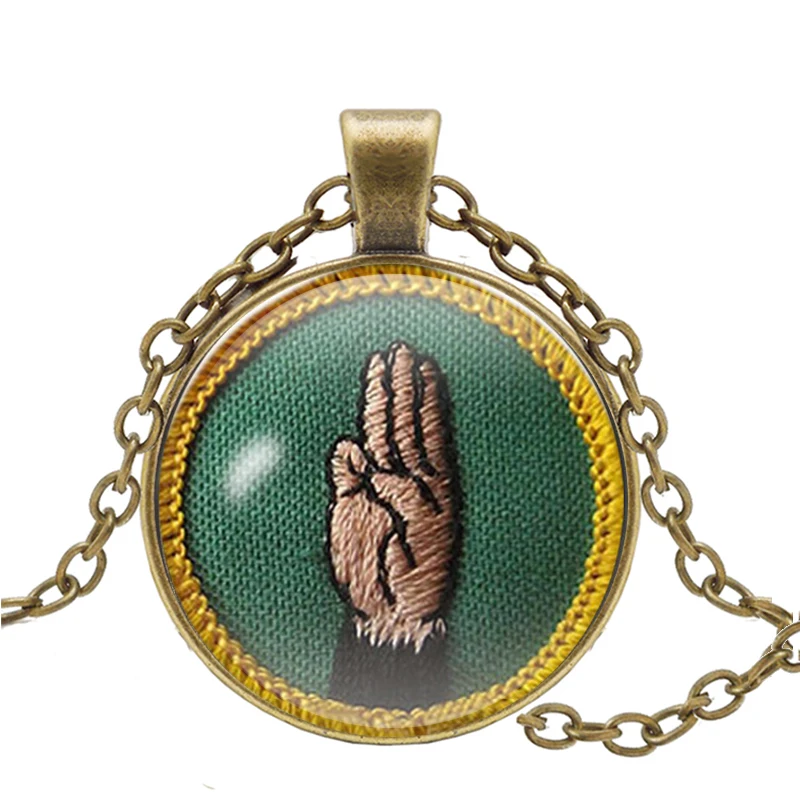 Новый стиль девушка скауты Браслет GS Leader широкие браслеты винтажные языки кадетт