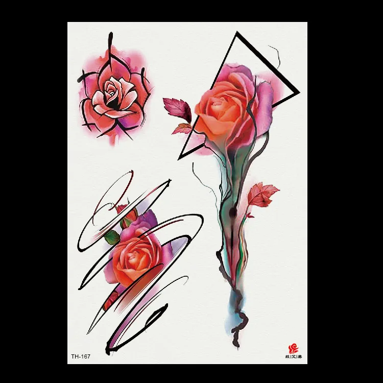 Временная татуировка водонепроницаемая 1000 шт.|Временные тату| |