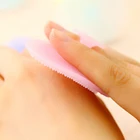 Новинка, FDA, силиконовая щетка для мытья лица и угрей, детский Массажный коврик для мытья, средство для мытья лица