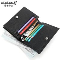 new womens short wallet cowhide couple wallets leather driving license card set mens wallet money coin bag unisex small purse