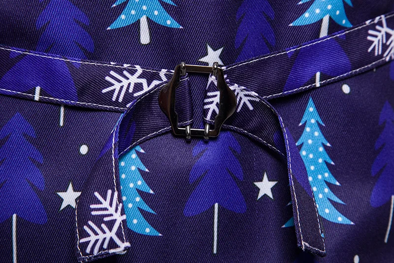 

New Christmas Vest New Year Men's Christmas 3D Christmas Tree Printed Vest Men's Suit Wedding Personality Waistcoat Weste MJ186