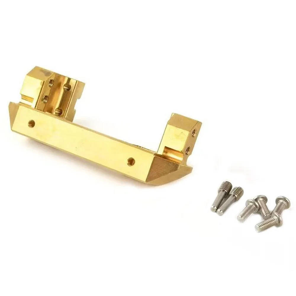 

Brass Servo Front Fixing Bracket for TRX6 TRX-4 T4 Steering Gear Front Bumper Mount for TRX6 TRX-4 RC Car Parts