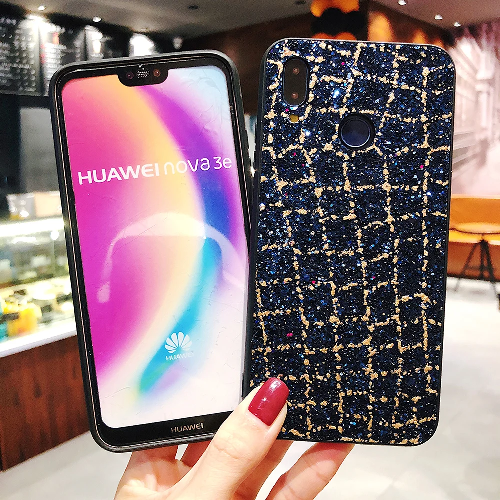 Блестящий чехол с блестками для Redmi 6 Pro 6A 4A Note 4X 5 Xiaomi 8 6X 5X роскошный золотыми