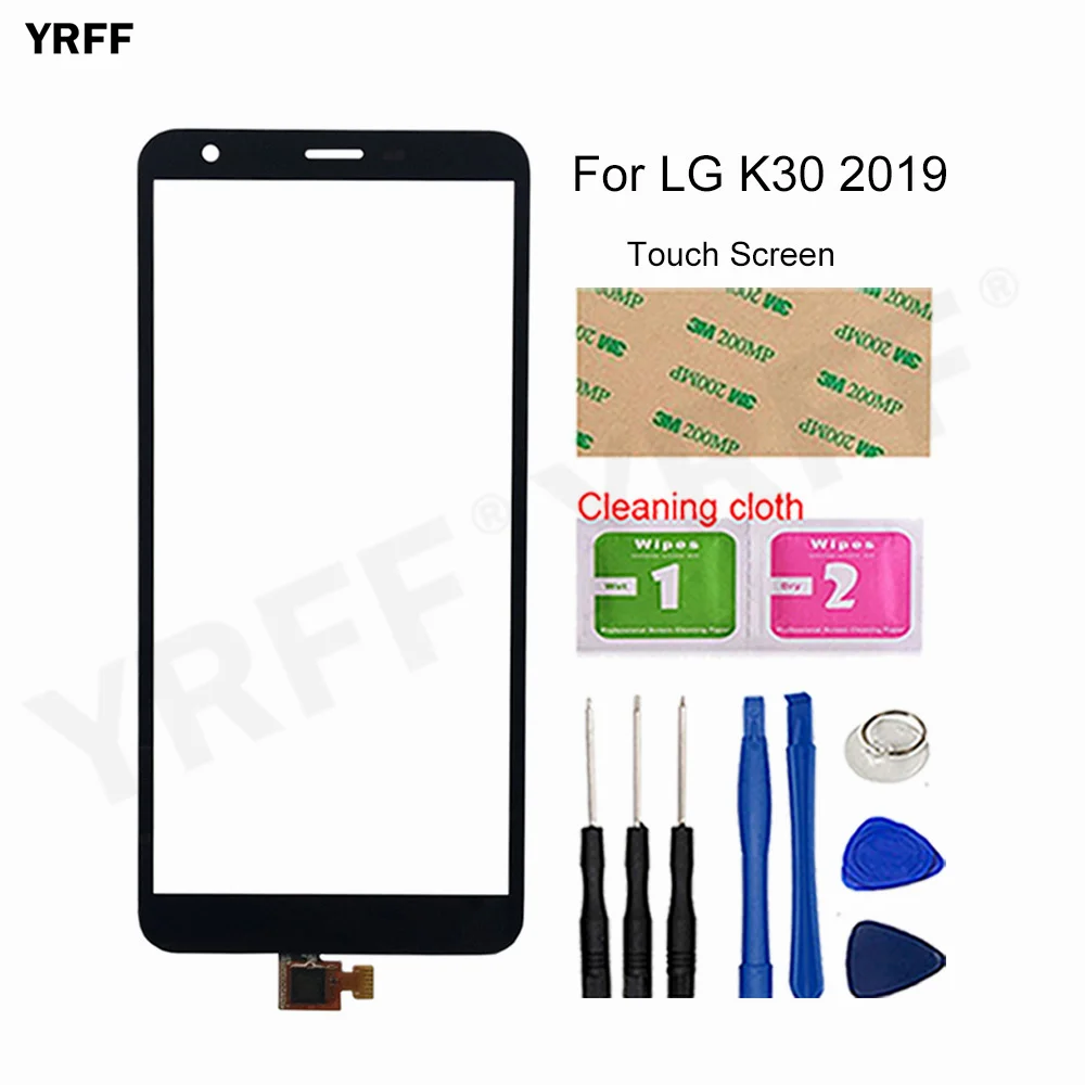 Сенсорная панель 5 45 ''для LG K30 2019 сенсорный экран дигитайзер переднее стекло